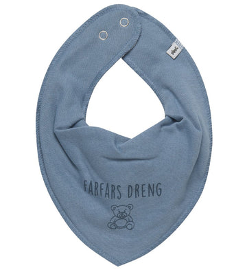 Pippi Babyslabbetje - Puntig - Dark Blue m. Grootvaders Jongen - Pippi Baby - OneSize - Kwijlsjaaltjes