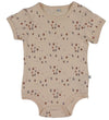 Pippi Baby Rompers s/s - 4-pack - Burlwood - Pippi Baby - 50 - Rompers Korte Mouw