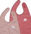 CeLaVi Slabbetjes - Lang - 2-pack - Misty Rose - CeLaVi - OneSize - Slabbetjes
