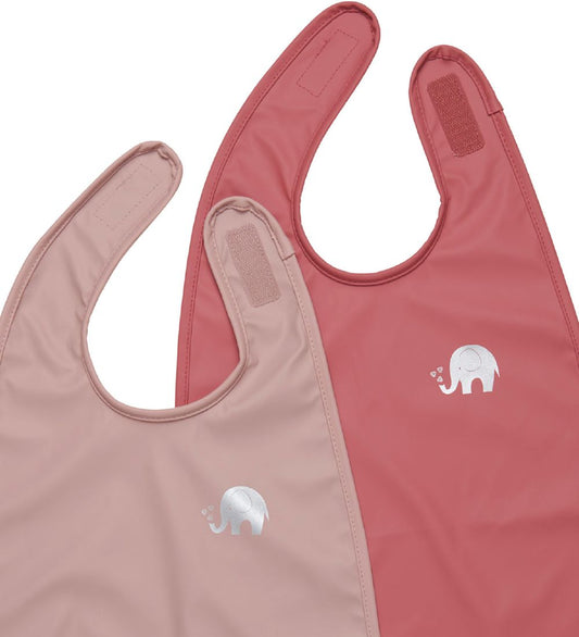 CeLaVi Slabbetjes - Lang - 2-pack - Misty Rose - CeLaVi - OneSize - Slabbetjes