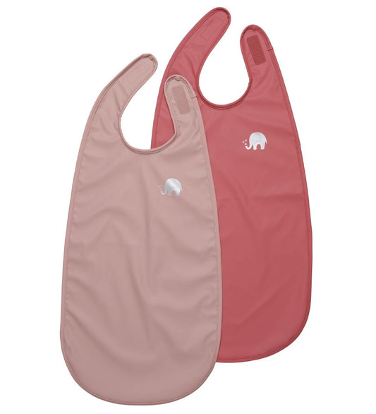CeLaVi Slabbetjes - Lang - 2-pack - Misty Rose - CeLaVi - OneSize - Slabbetjes