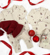 That's Mine Kerstmuts - Gebreid - Nöel - Rood Pear Gemêleerd - Thats Mine - 4-6 jaar (104-116) - Kerstmutsen