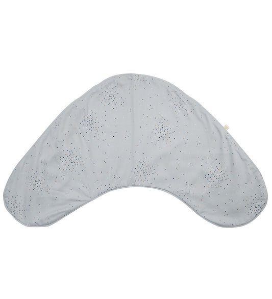 Petit by Sofie Schnoor Voedingskussenhoes - 80x35 cm - Dusty Blu - Sofie Schnoor - OneSize - Voedingskussenhoes