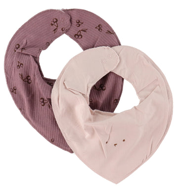 Fixoni Babyslabbetje - 2-pack - Stil Violet - Fixoni - OneSize - Kwijlsjaaltjes
