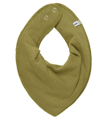 Pippi Babyslabbetje - Puntig - Green Mos - Pippi Baby - OneSize - Kwijlsjaaltjes