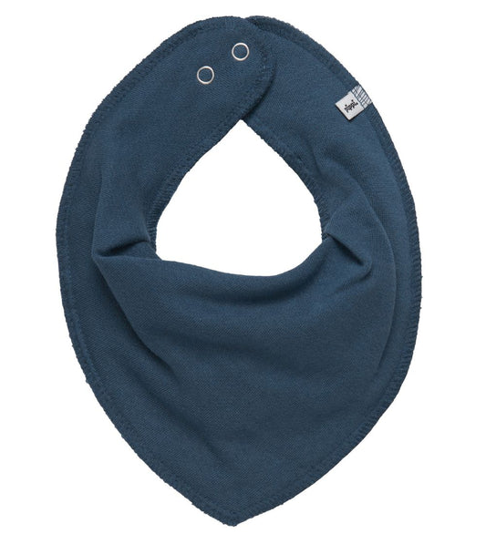 Pippi Babyslabbetje - Puntig - Dark Denim - Pippi Baby - OneSize - Kwijlsjaaltjes