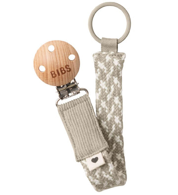 BIBS Speenketting - Gevlecht - Waar/Ivory - BIBS - OneSize - Speenkettingen
