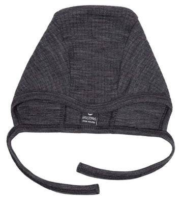 Smallstuff Babymuts - Wol - Dark Grey - Smallstuff - 56 - Babymutsen