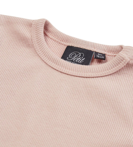 Sofie Schnoor Romper l/s - Light Rose - Sofie Schnoor - 2 jaar (92) - Rompers Lange Mouw