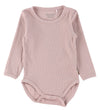 Minymo Rompers l/s - 2-pack - Violet Ice - Minymo - 68 - Rompers Lange Mouw