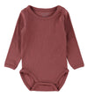 Minymo Rompers l/s - 2-pack - Violet Ice - Minymo - 68 - Rompers Lange Mouw