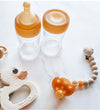 Hevea Speenketting - Natuurlijk Rubber - Sandy Roze Poeder - Hevea - OneSize - Speenkettingen
