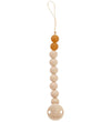 Hevea Speenketting - Natuurlijk Rubber - Sandy Roze Poeder - Hevea - OneSize - Speenkettingen