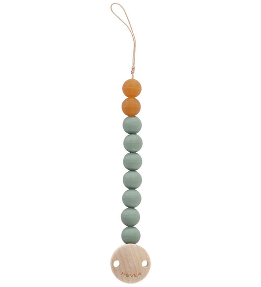 Hevea Speenketting - Natuurlijk Rubber - Mos Green - Hevea - OneSize - Speenkettingen