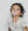 Hevea Speenketting - Natuurlijk Rubber - Powder Roze - Hevea - OneSize - Speenkettingen
