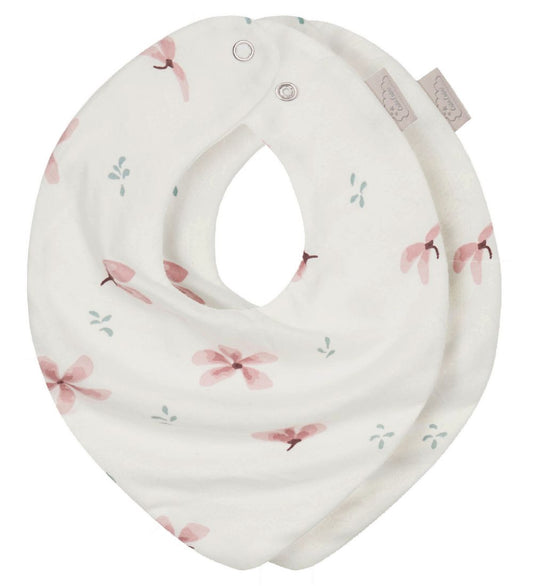 Cam Cam Slabbetjes - 2-pack - Windbloem Crème - Cam Cam - OneSize - Kwijlsjaaltjes