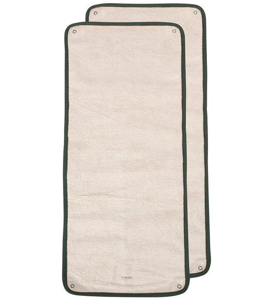 Filibabba Tussenlaag voor Verschoonmatje - 2-pack - Grenen Green - Filibabba - OneSize - Verschoonmatjes