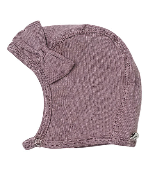 Racing Kids Babymuts - Dusty Purple m. Vlinderdas - Racing Kids - 62 - Babymutsen