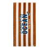 Strandhanddoek Little Dutch Ocean World Brown Stripe
