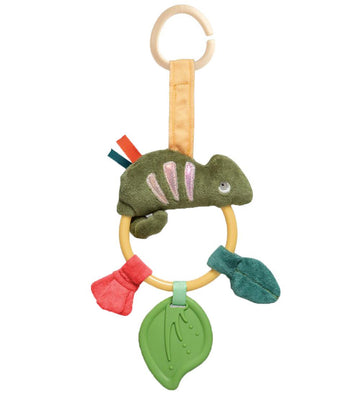 Sebra Activiteitsring m. Hangspeeltje - Carley de Kameleon - Sebra - OneSize - Activiteitenspeelgoed