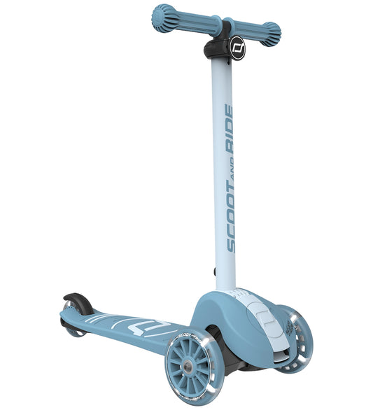 Scoot and Ride Highway Kick 3S - Steel - Scoot and Ride - OneSize - Steps