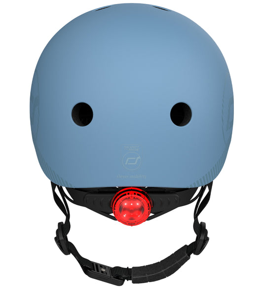 Scoot and Ride Fietshelm - Steel - Scoot and Ride - 55-58 cm - Fietshelmen