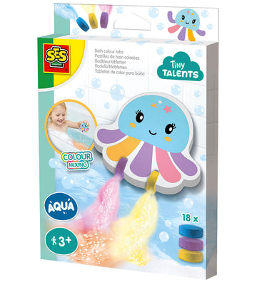 SES Creative Badspeelgoed - Inktvis m. Badkleuren - SES Creative - OneSize - Badspeelgoed