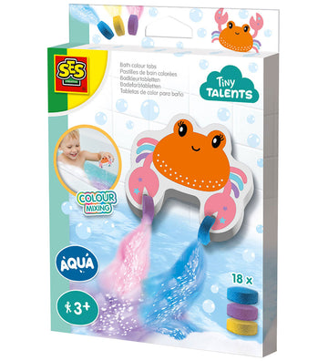 SES Creative Badspeelgoed - Krab m. Badkleuren - SES Creative - OneSize - Badspeelgoed