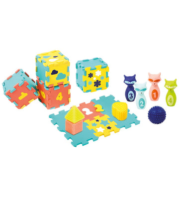 Ludi Speelmat m. Accessoires - Multi - Ludi - OneSize - Speelkleden