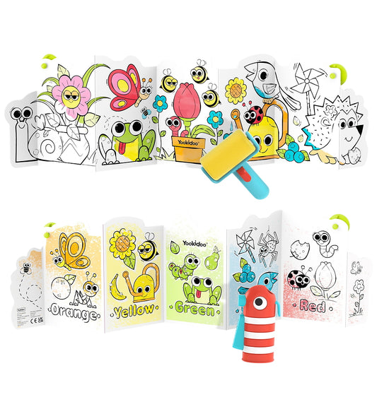 Yookidoo Badspeelgoed - Spray 'N' Roll Magisch Boek - Yookidoo - OneSize - Badspeelgoed