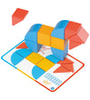 Geomag Magneetset - Magicube gerecycled Blocks Eend Kaarten - 16 - Geomag - OneSize - Magnetisch speelgoed