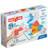 Geomag Magneetset - Magicube gerecycled Blocks Eend Kaarten - 16 - Geomag - OneSize - Magnetisch speelgoed