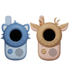 The Zoofamily Walkie-talkies - Wasbeer & Deer - Blauw/Bruin - The Zoofamily - OneSize - Knuffels