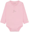 Fixoni Rompers l/s - 2-pack - Gebleekt Mauve - Fixoni - 68 - Rompers Lange Mouw