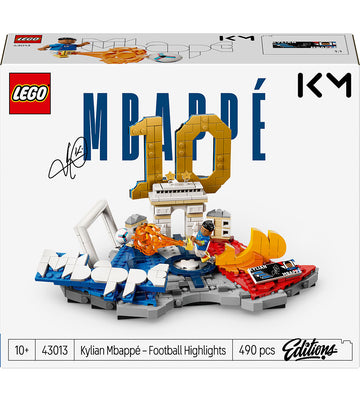 LEGO® Editions - Kylian Mbappé - Voetbalhoogtepunten 43013 - 490 - LEGO® - OneSize - Blokken