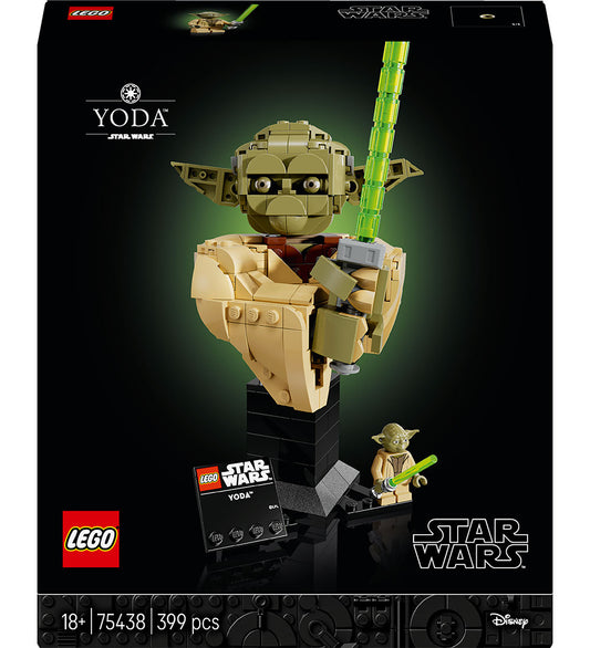 LEGO® Star Wars - Yoda Buste 75438 - 399 Onderdelen - LEGO® - OneSize - Blokken