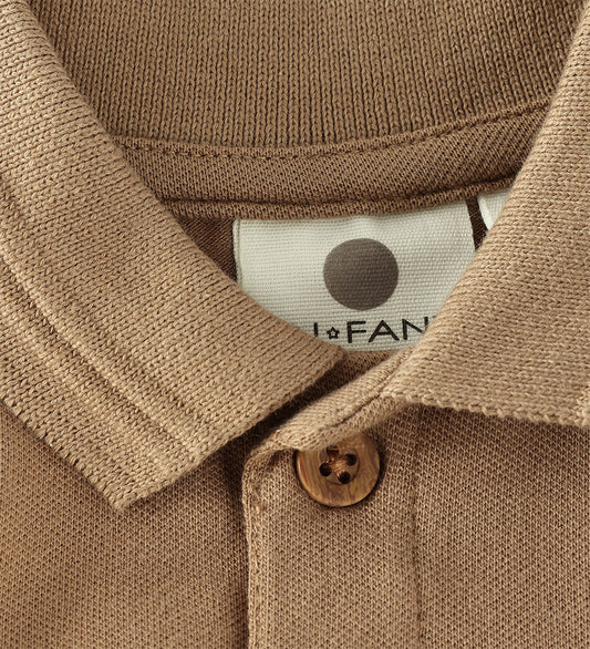 En Fant Romper s/s - Polo - Pique - Tijgeroog - En Fant - 74 - Rompers Korte Mouw