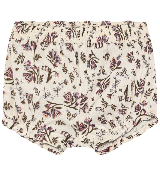En Fant Babyshort - Floral Geweven - Eierpunch - En Fant - 68 - Babyshorts