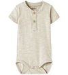 Name It Romper s/s - NbmJano - Chateau Gray - Name It - 62 - Rompers Korte Mouw