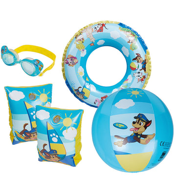 Paw Patrol Badspeelgoed-Set - Zwembrillen/Zwemband/Zwembandjes/B - Paw Patrol - OneSize - Badspeelgoed