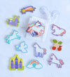 A Little Lovely Company Badspeelgoed - 14 st. - Unicorn Dromen - A Little Lovely Company - OneSize - Badspeelgoed