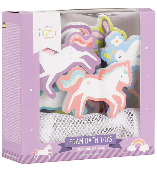 A Little Lovely Company Badspeelgoed - 14 st. - Unicorn Dromen - A Little Lovely Company - OneSize - Badspeelgoed