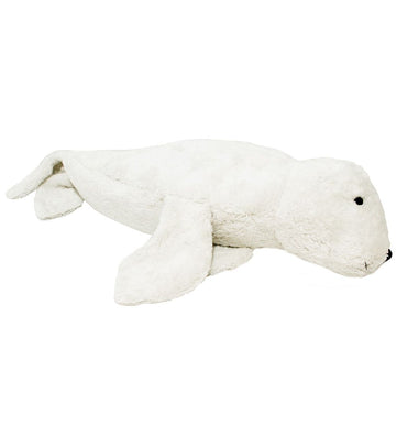 Senger Naturwelt Verwarmingskussen - Groot - 63 cm - Zegel - Wit - Senger Naturwelt - OneSize - Knuffels