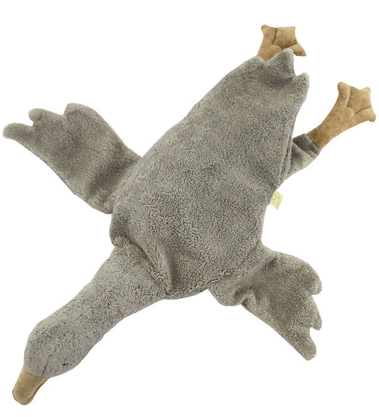 Senger Naturwelt Verwarmingskussen - Groot - 80 cm - Gans - Grij - Senger Naturwelt - OneSize - Knuffels