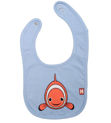 DIEREN Slabbetjes - Munchie - Pastel Blue - DYR - OneSize - Slabbetjes