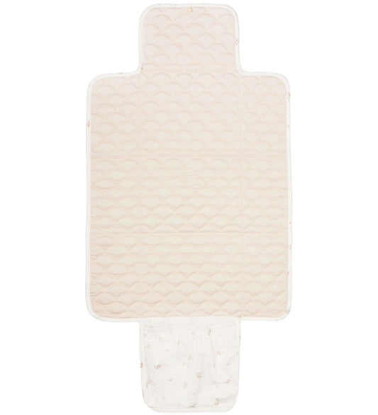 Cam Cam Verschoonmatje - Gewatteerd - 70x44 cm - Klaprozen - Cam Cam - OneSize - Verschoonmatjes