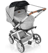 Reer Zonnenscherm Naar Kinderwagen - UV50+ - Zwart - Reer - OneSize - Zonnenscherm voor kinderwagens