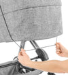 Reer Zonnenscherm Naar Kinderwagen - UV50+ - Grijs - Reer - OneSize - Zonnenscherm voor kinderwagens