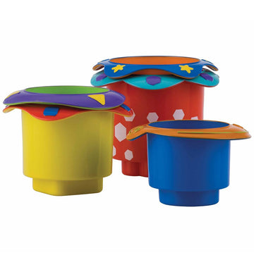 Nuby Badspeelgoed - Badkoppen - 5-pack - Nuby - OneSize - Badspeelgoed
