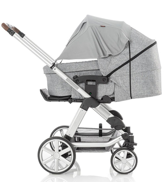 Reer Zonnenscherm Naar Kinderwagen - UV50+ - Grijs - Reer - OneSize - Zonnenscherm voor kinderwagens
